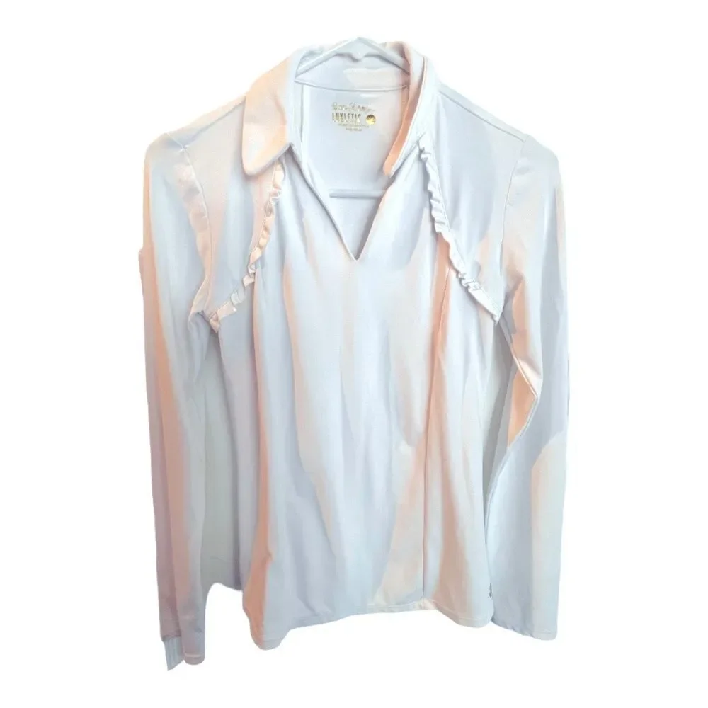 Lilly Pulitzer Luxletic Top S : XS 14.5 inches arm pit to arm pit - Picture 2 of 5